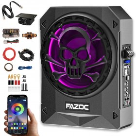 Bluetooth 5.0 Stereo Audio Amplifier Receiver 2 Channel Class D TPA3116 Mini Hi-Fi Integrated Amp for Home Passive Speakers 50W x 2(BT100A)